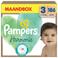 Pampers Harmonie Maat 3 maandbox - 186 luiers, 6kg-10kg