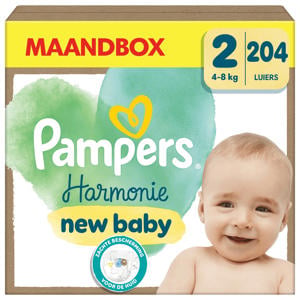 Maat 2 maandbox - 204 luiers, 4kg-8kg