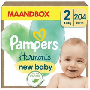 Maat 2 maandbox - 204 luiers, 4kg-8kg