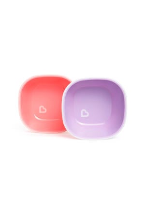 Splash anti slip kommetjes roze paars