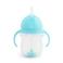 Munchkin Tip & sip drinkbeker met rietje blauw