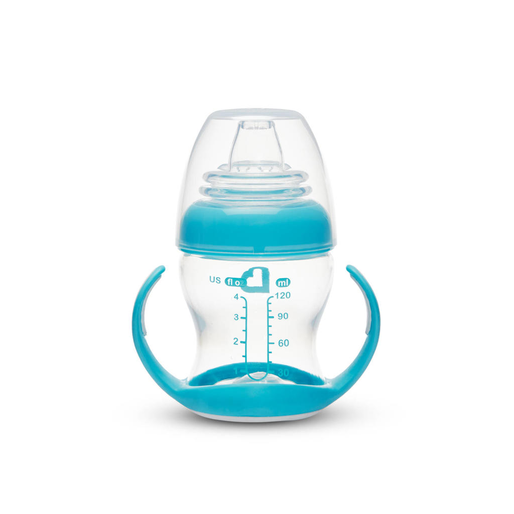 Munchkin Gentle first cup overgangsbeker anti lek blauw