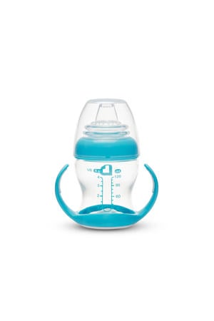 Gentle first cup overgangsbeker anti lek blauw