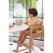 thumbnail: Geuther Emma Houten Opstapelbare Kinderstoel Wit