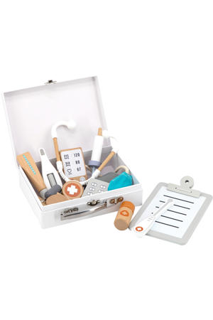 Wooden Medical Set with Case