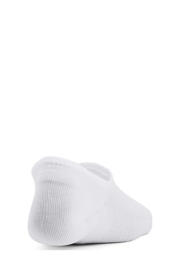 thumbnail: Under Armour Senior  sneakersokken Breathe Lite Ultra Low Lie - set van 3 wit
