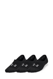 thumbnail: Under Armour Senior  sneakersokken Breathe Lite Ultra Low Lie - set van 3 zwart