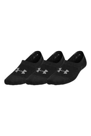 Senior sneakersokken Breathe Lite Ultra Low Lie - zwart (set van 3)