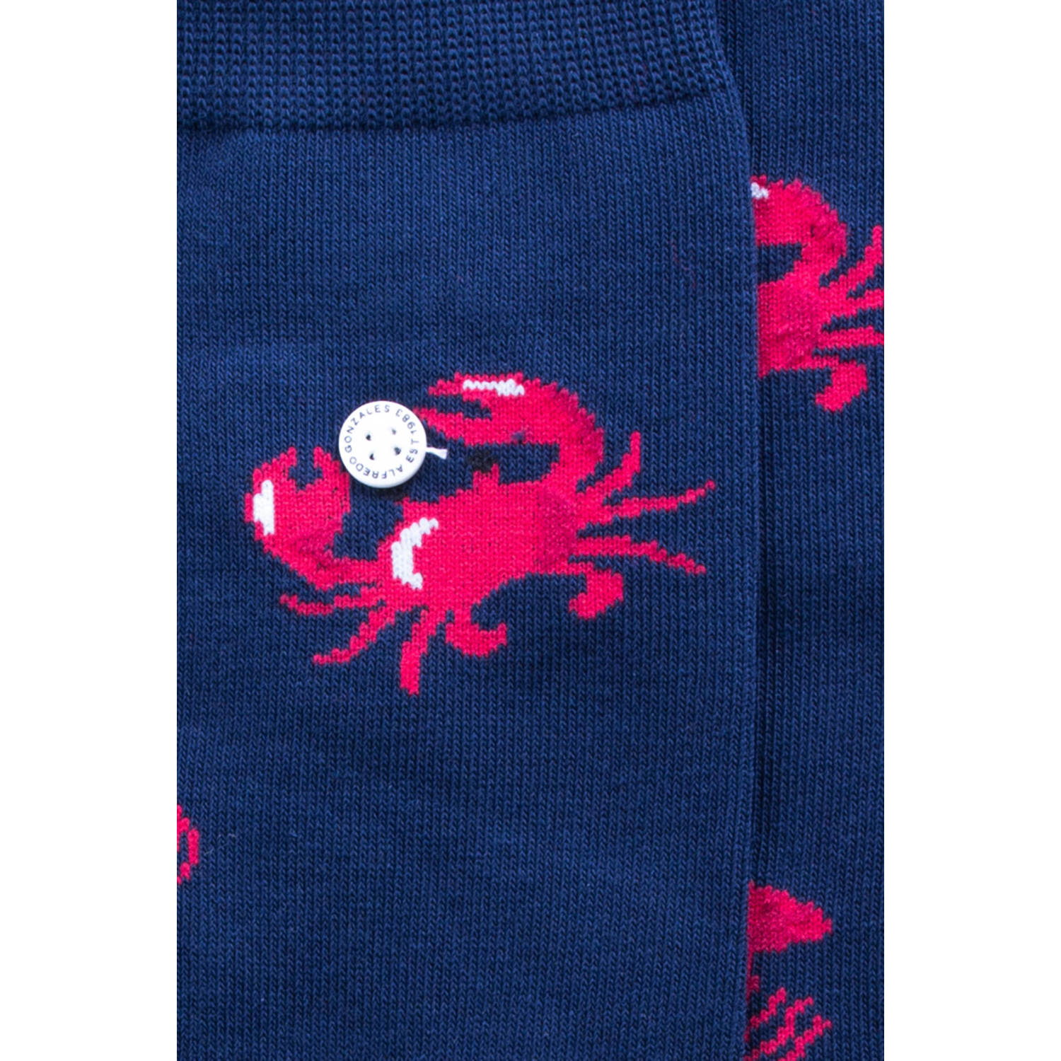 Alfredo Gonzales sokken Sea Critters donkerblauw