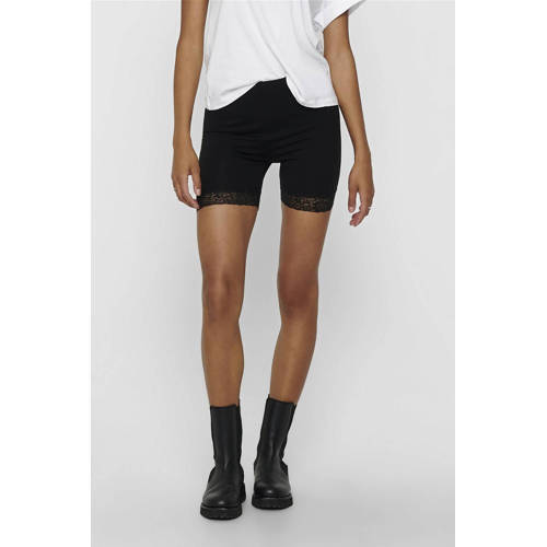 ONLY cycling short ONLLIVE LOVE met kant - set van 2 zwart afbeelding