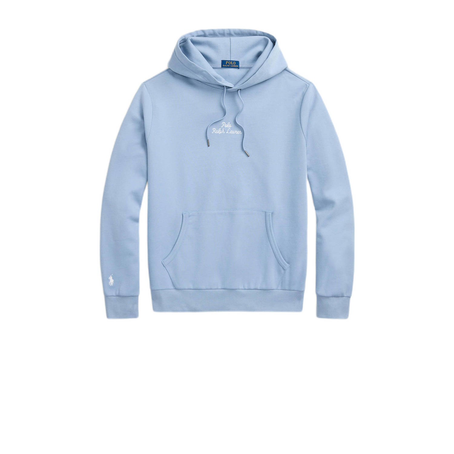 Ralph Lauren Hoodie van katoenmix met borduursel Blue Heren