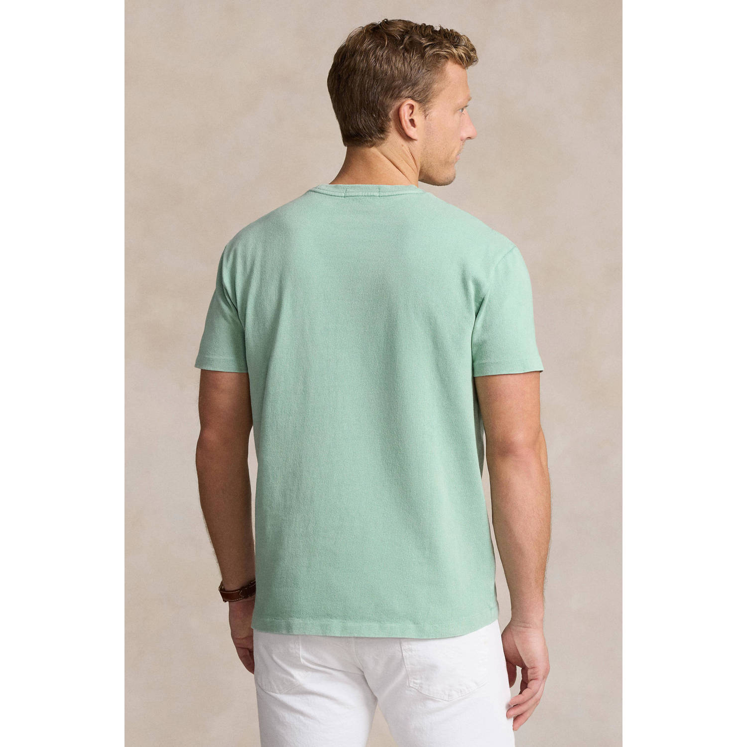 POLO Ralph Lauren T-shirt met printopdruk mintgroen