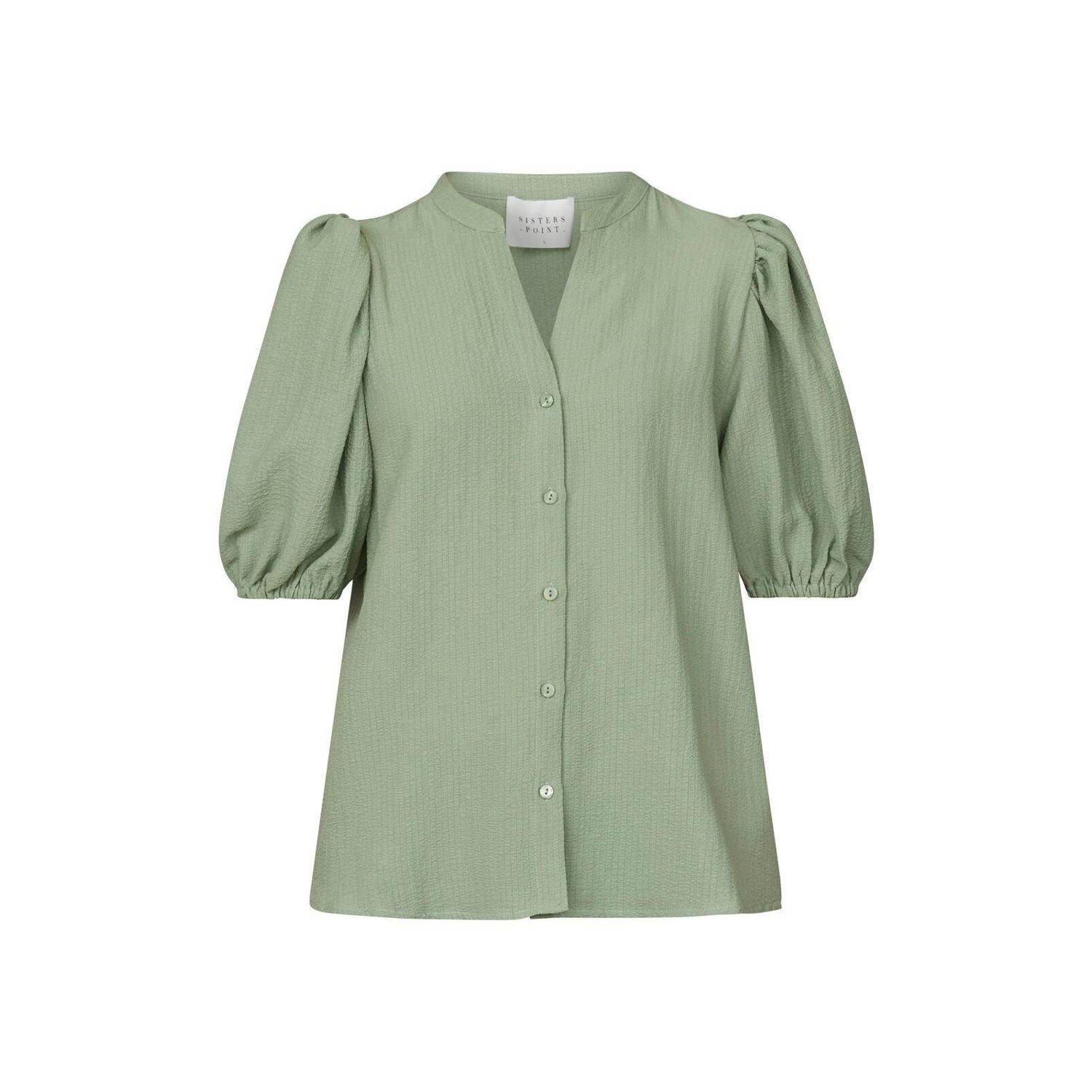 SisterS Point blouse groen