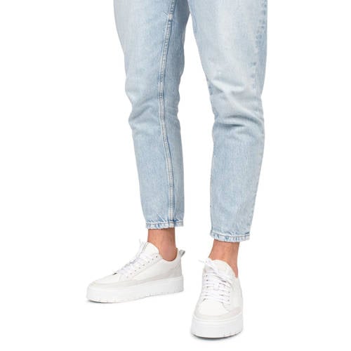 PS Poelman Ivar leren sneakers wit afbeelding