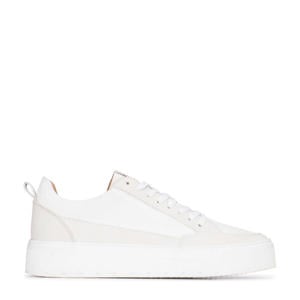 Ivar leren sneakers wit