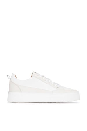Ivar leren sneakers wit