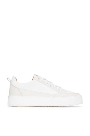 Ivar leren sneakers wit
