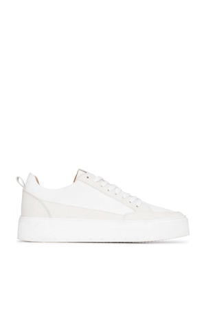 Ivar leren sneakers wit