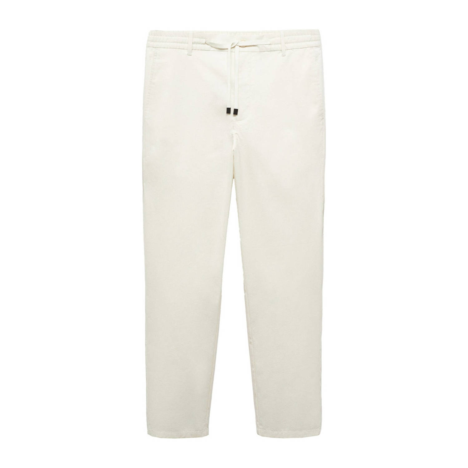 Mango Man slim fit pantalon ecru