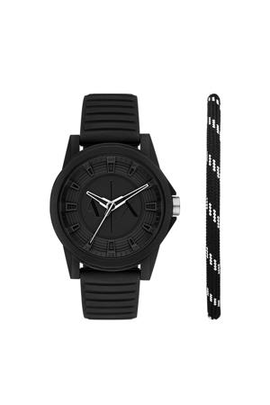 horloge + armband AX7159SE zwart