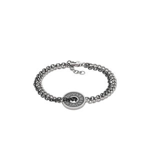 armband EGS3094040 zilverkleurig