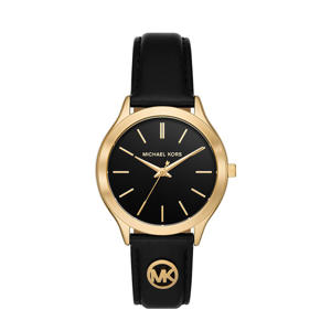 horloge MK7482 Slim Runway goudkleurig