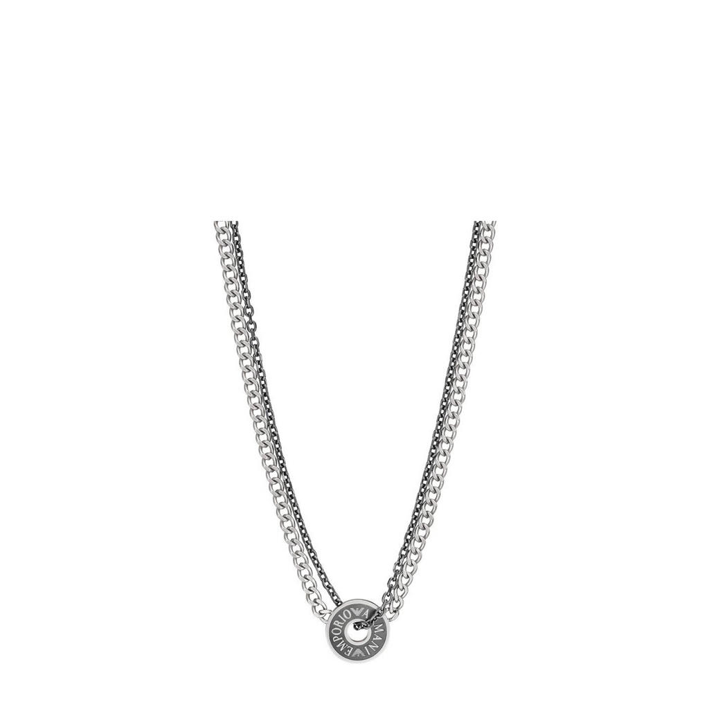 Emporio Armani collier EGS3093040 Trend zilverkleur