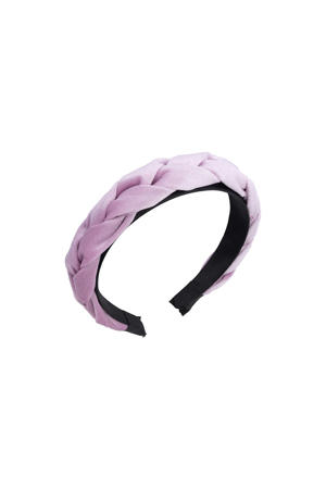 velvet haarband lila