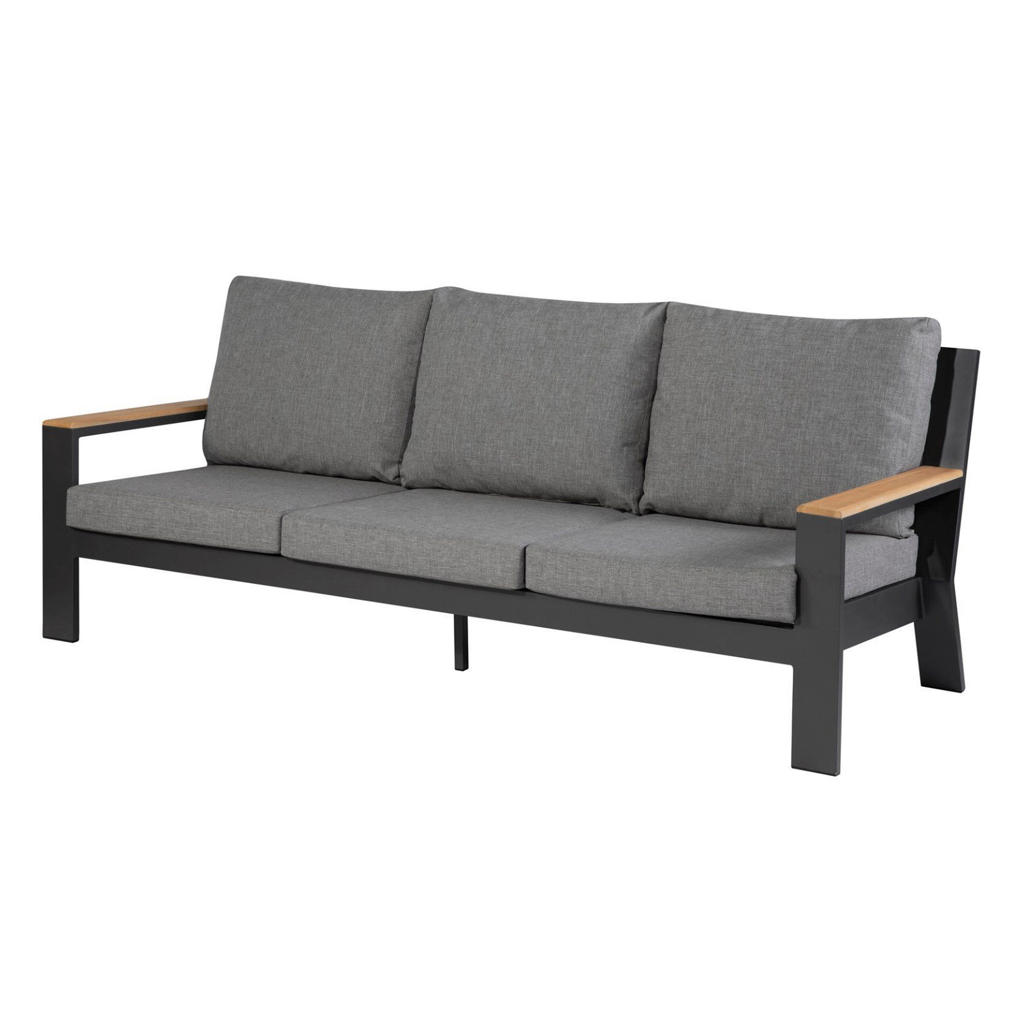 Exotan Exotan 3-Zits Tuinbank Valerie - Aluminium - Antraciet - 80x82x214