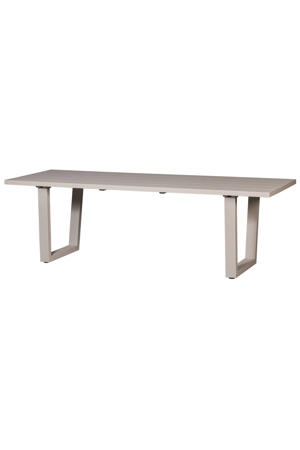 Eettafel Bear - Aluminium - Zand - 75x240x87