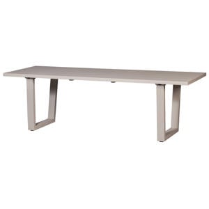 Eettafel Bear - Aluminium - Zand - 75x240x87