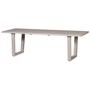 Eettafel Bear - Aluminium - Zand - 75x240x87