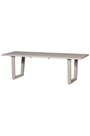 Eettafel Bear - Aluminium - Zand - 75x240x87 