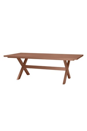 Picknicktafel Delta - Aluminium - Terra - 75x220x105 