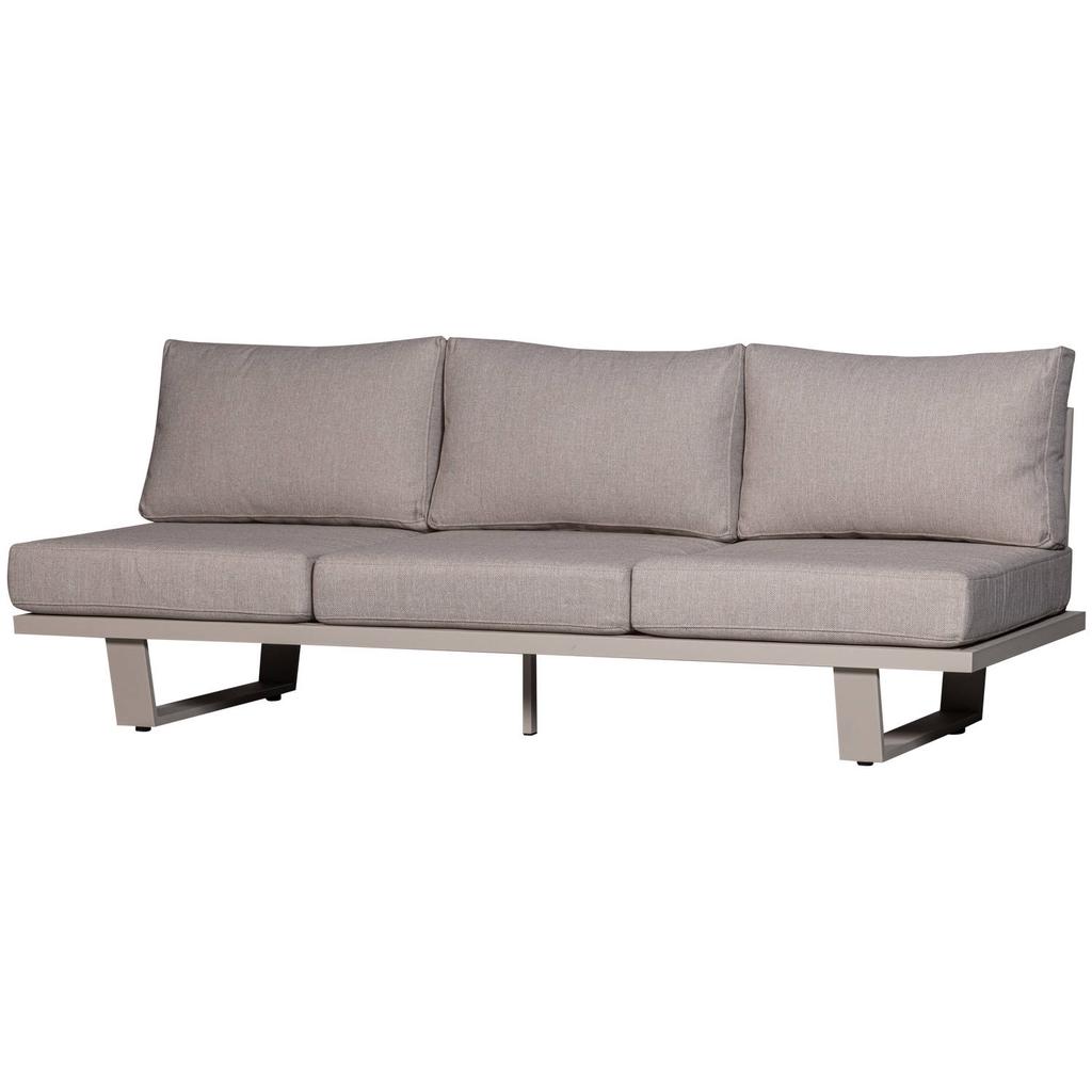 WOOOD WOOOD Bear Loungestoelen 1-Zits & 3-Zitsbank Met Salontafel - Bruin