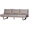 WOOOD WOOOD Bear Loungestoelen 1-Zits & 3-Zitsbank Met Salontafel - Bruin