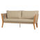 WOOOD Tuinbanken San Remo - Teak - Zand - 70x180x76