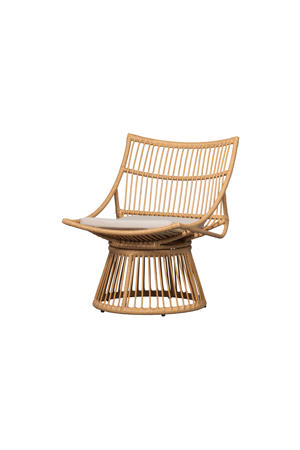 Fauteuil Alatna - Wicker - Naturel - 80x64x53