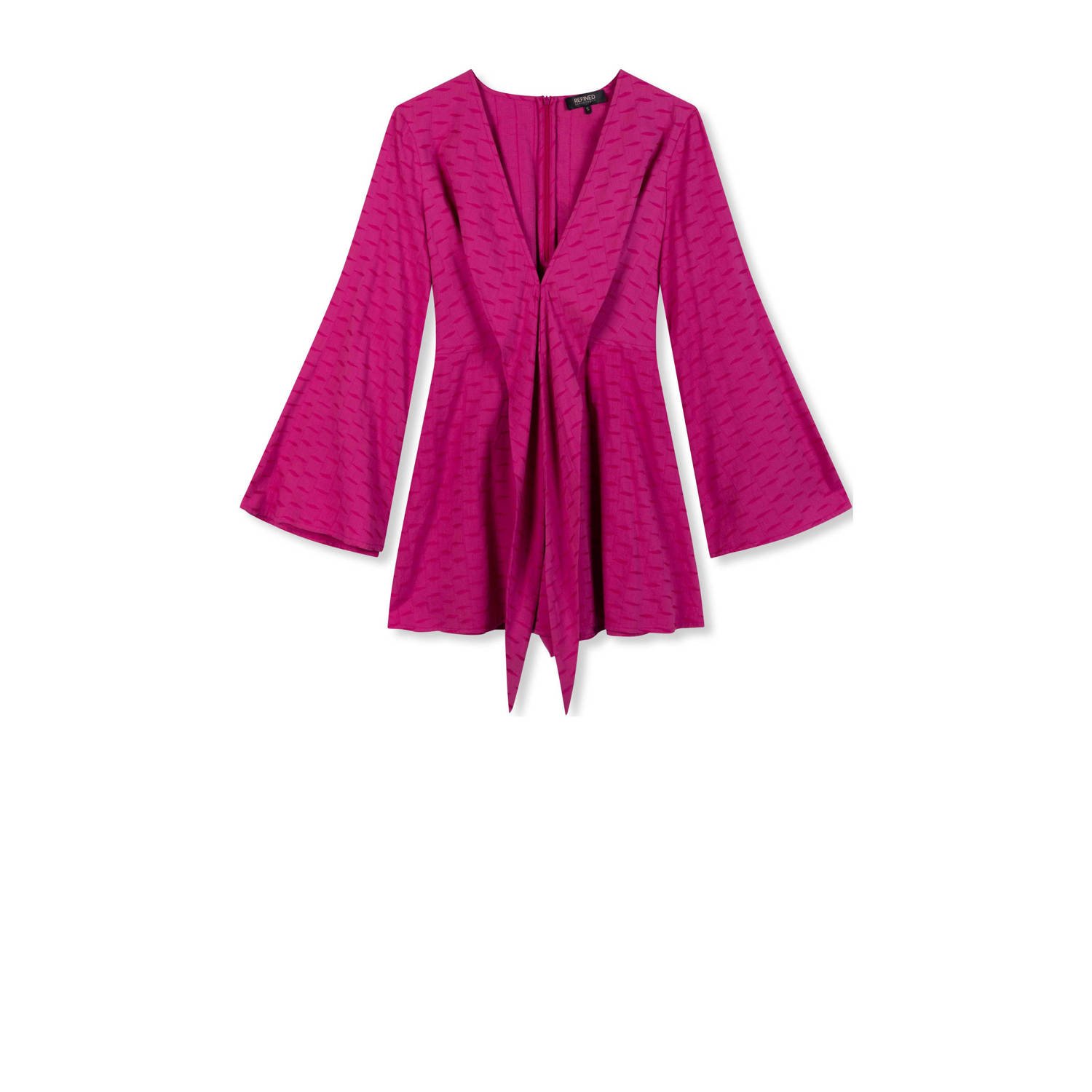 Refined Department playsuit Lulu met all over print fuchsia