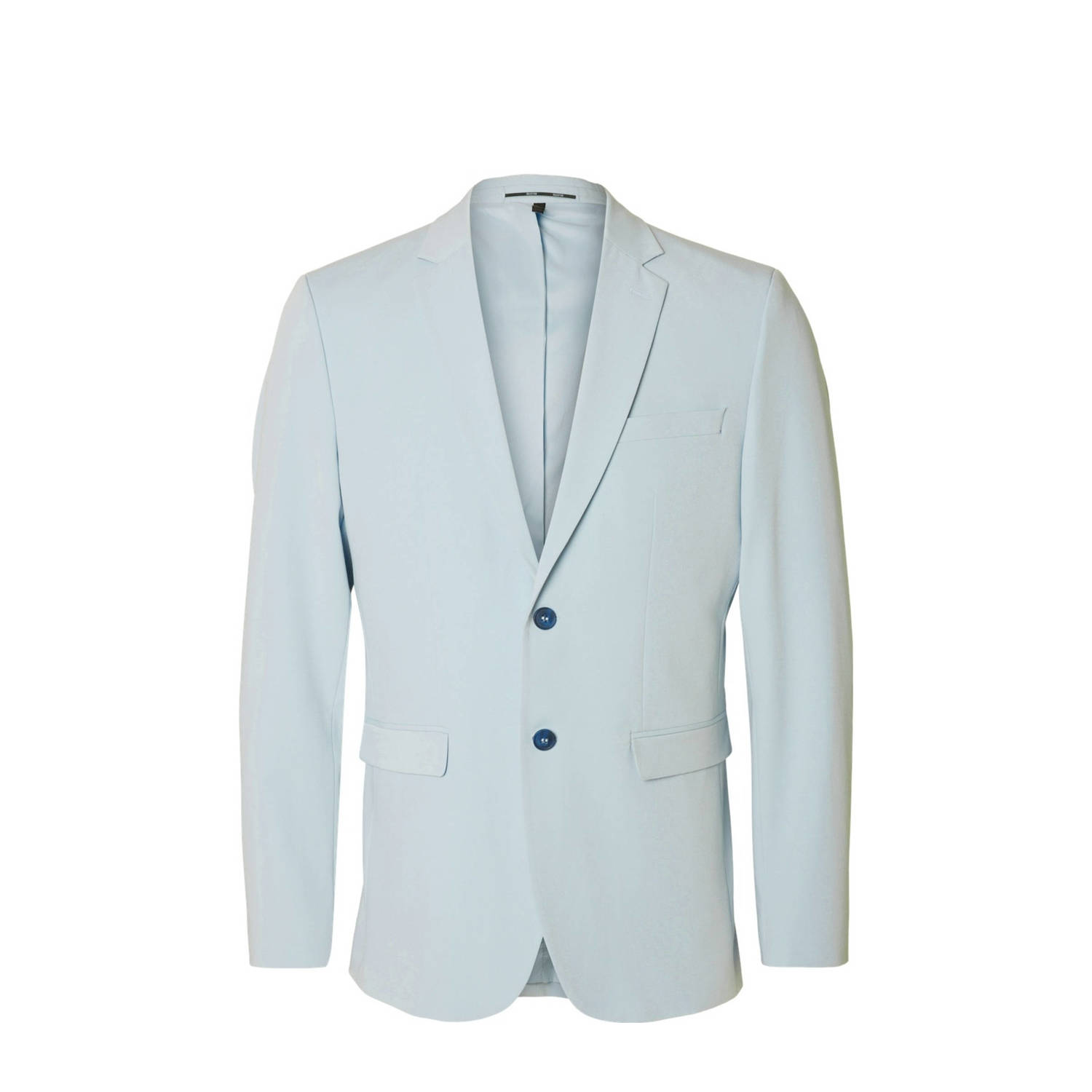 Selected Homme Elegante lichtblauwe jas Blue Heren