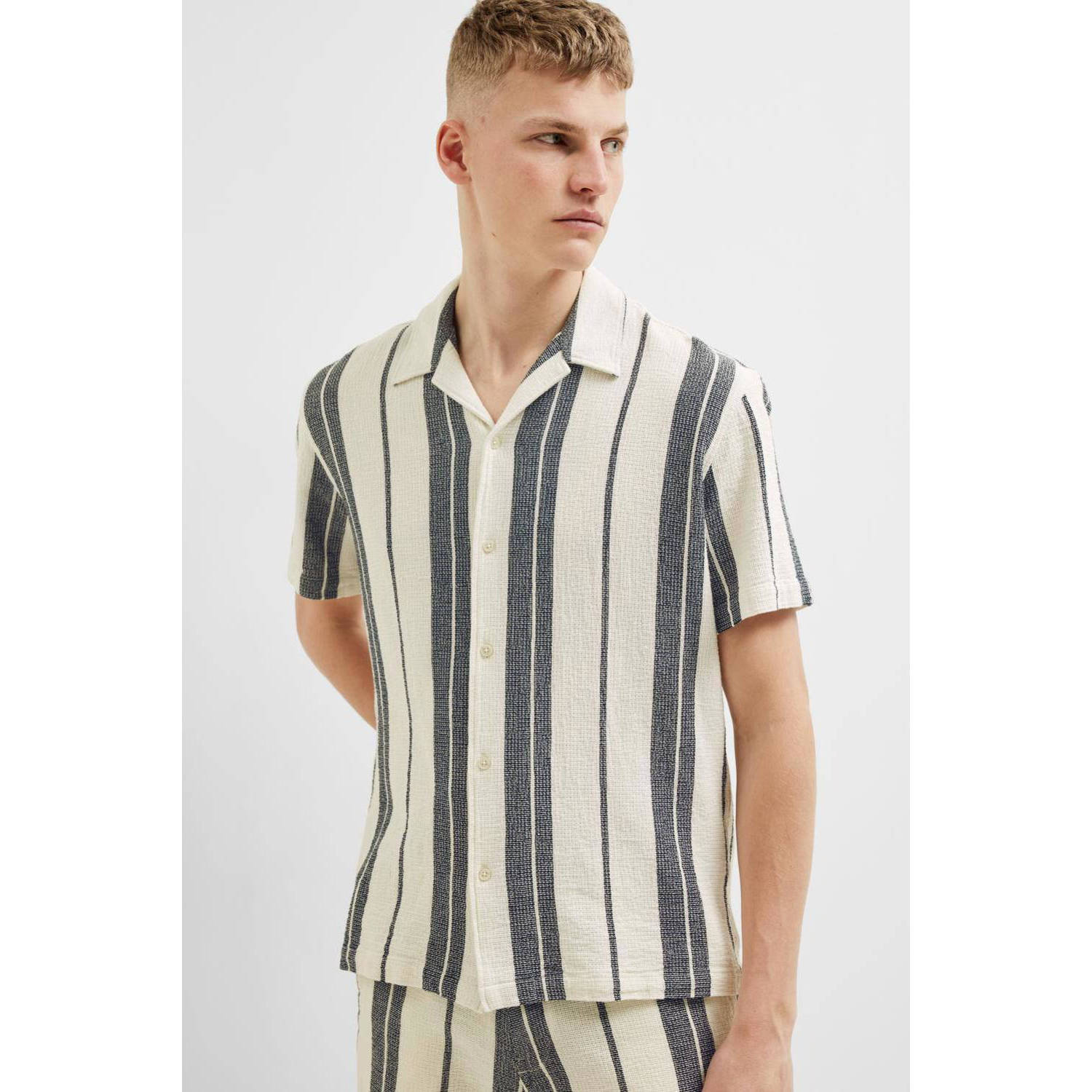 SELECTED HOMME regular fit gestreept overhemd SLHREG sky captain