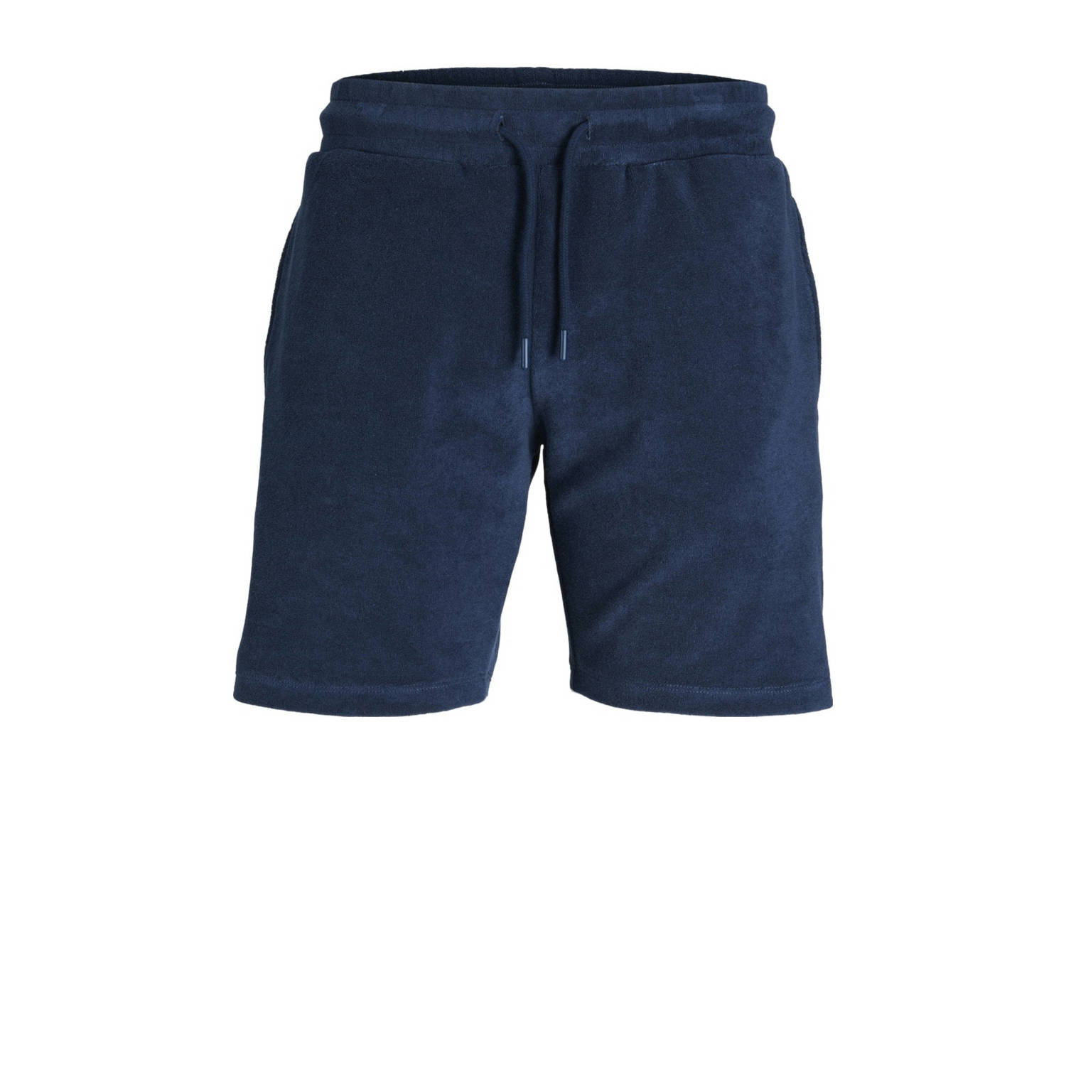 JACK & JONES PANTS STUDIO regular fit short JPSTAYDEN JJJAMES donkerblauw