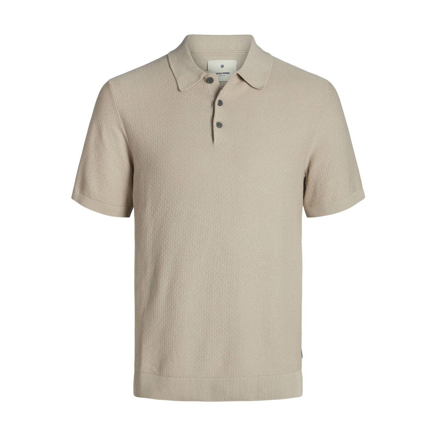 Jack & Jones Premium Poloshirt met structuurmotief model 'BLUSANDRI'