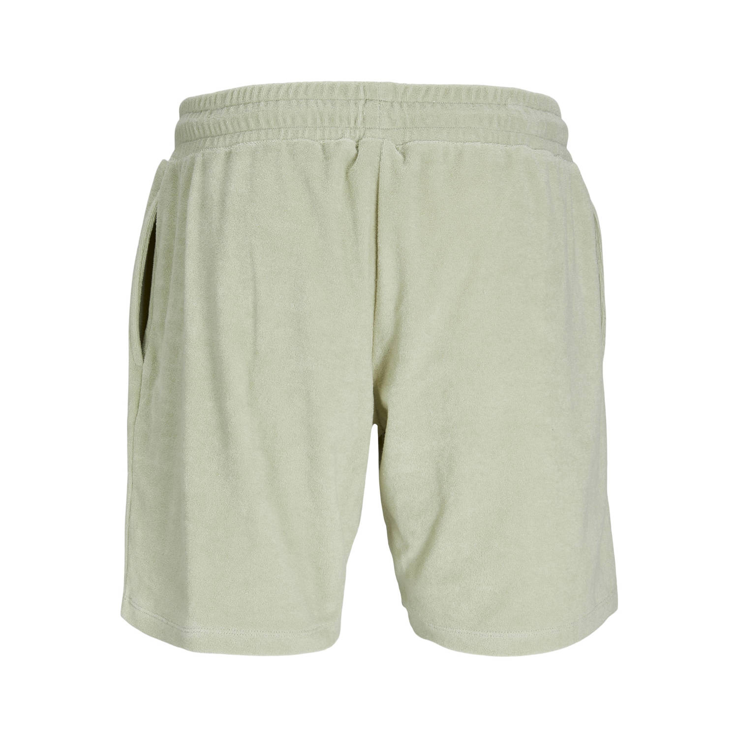 JACK & JONES PANTS STUDIO regular fit short JPSTAYDEN JJJAMES lichtgroen