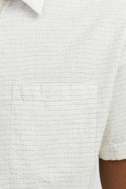 thumbnail: JACK & JONES ESSENTIALS gemêleerd slim fit overhemd JJEABEL cloud dancer