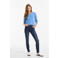 Anytime high waist skinny jeans donkerblauw
