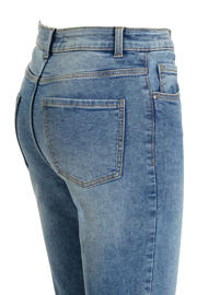 thumbnail: Anytime high waist skinny jeans gewassen blauw