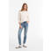 Anytime high waist skinny jeans gewassen blauw