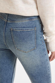 thumbnail: Anytime high waist skinny jeans gewassen blauw