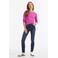 Anytime regular waist skinny jeans donker gewassen blauw